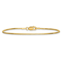 14k 1.3mm Box Chain-BOX125-7