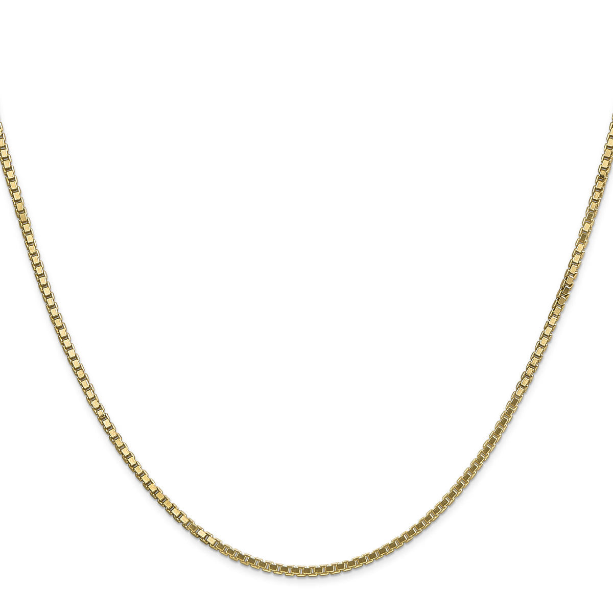14k 1.5mm Box Chain-BOX150-22