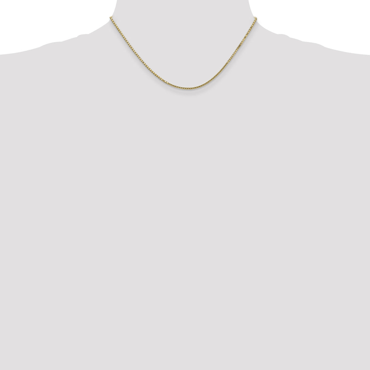 14k 1.5mm Box Chain-BOX150-16