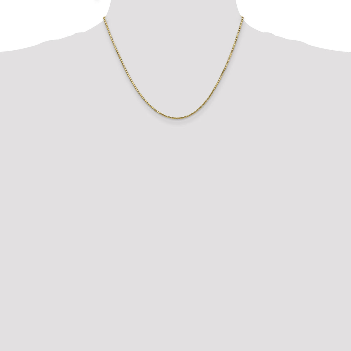 14k 1.5mm Box Chain-BOX150-18