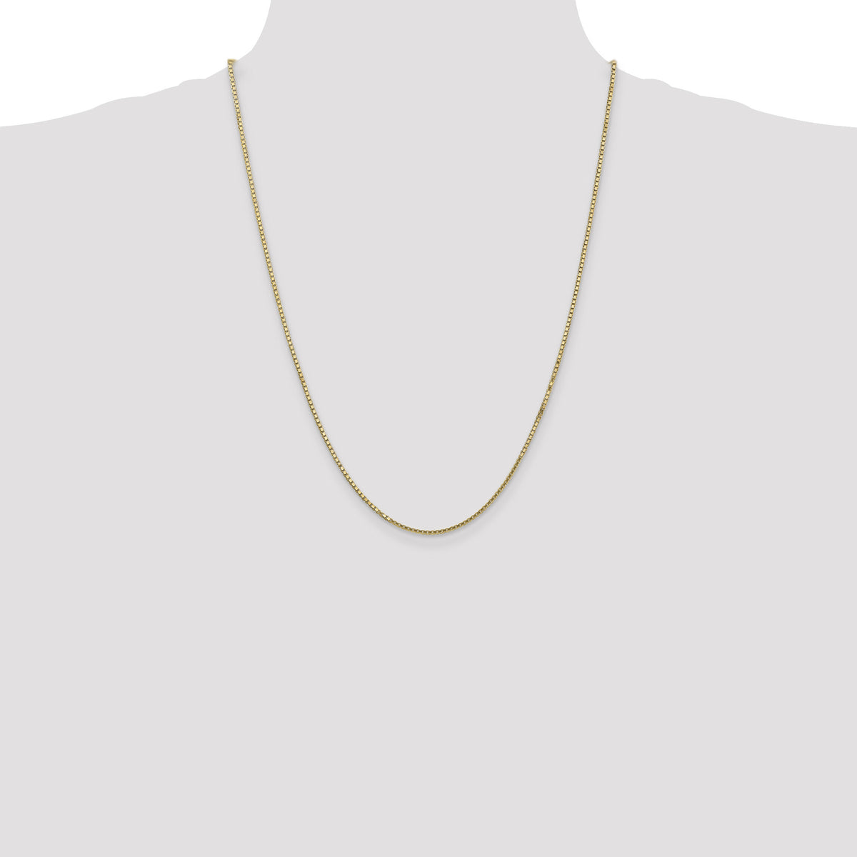 14k 1.5mm Box Chain-BOX150-24