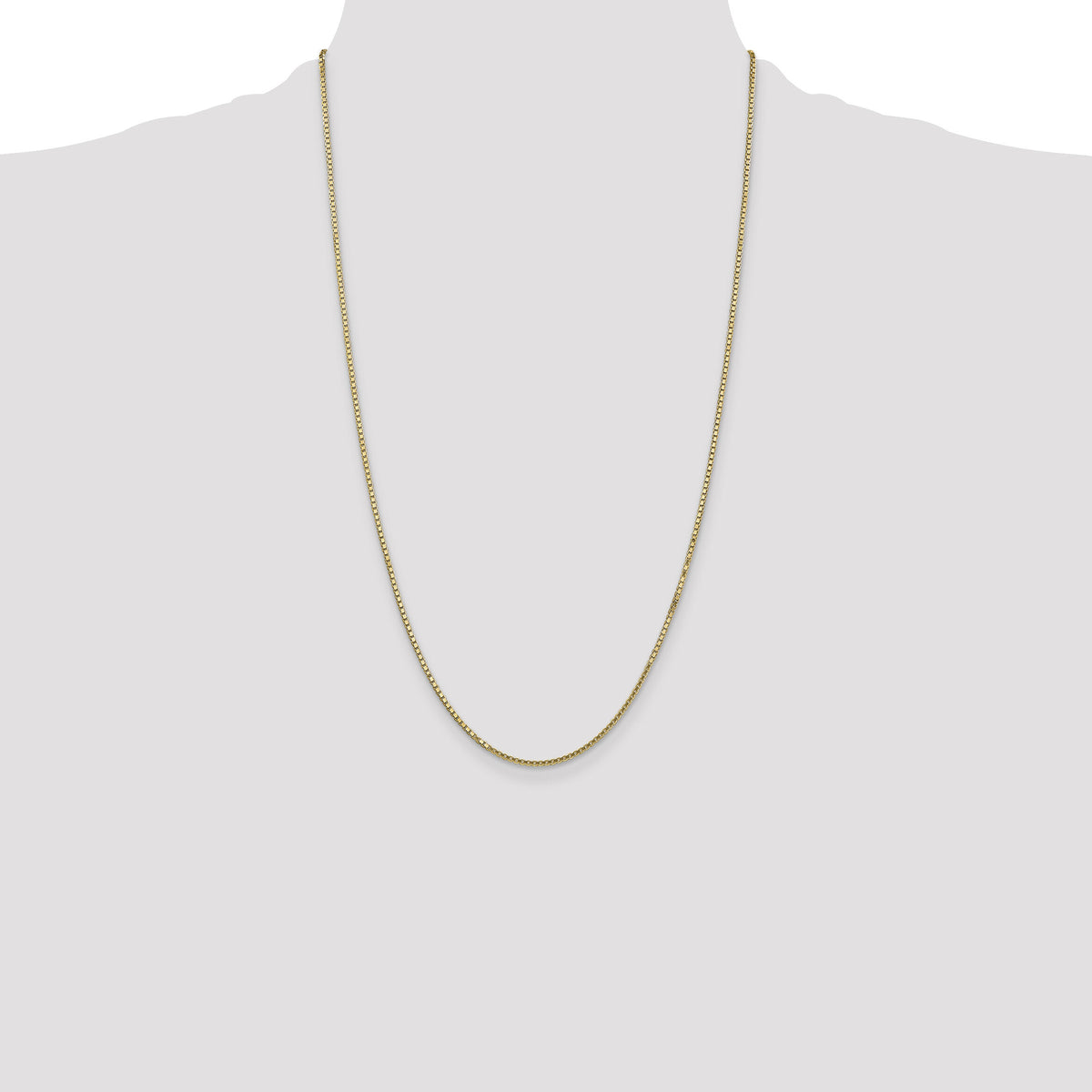 14k 1.5mm Box Chain-BOX150-26