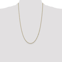 14k 1.5mm Box Chain-BOX150-26
