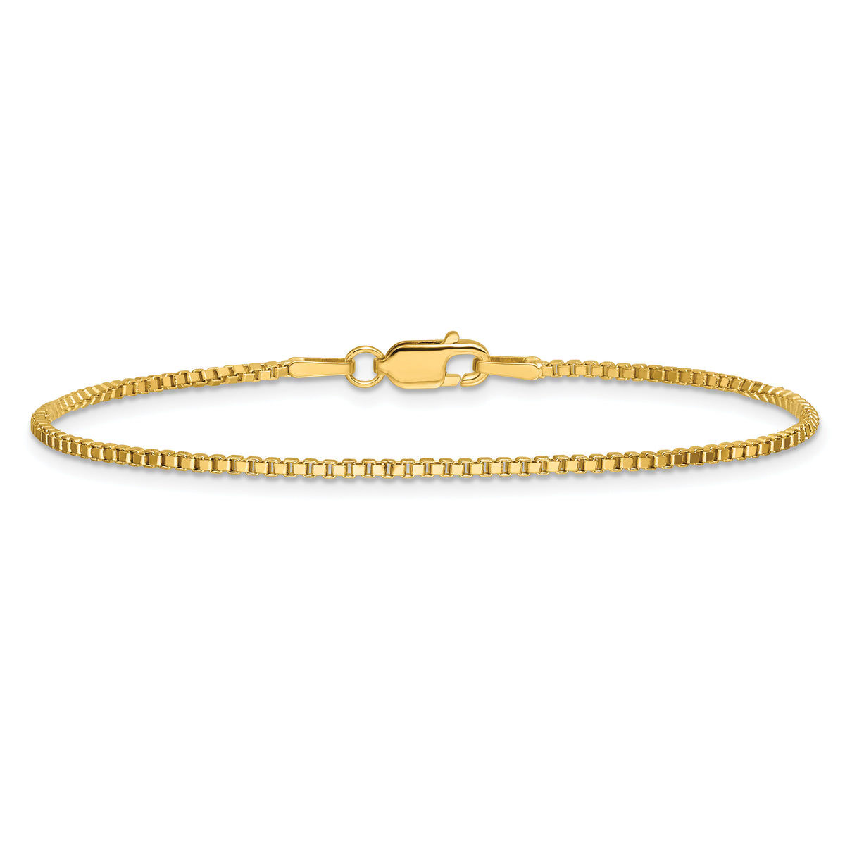 14k 1.5mm Box Chain-BOX150-7