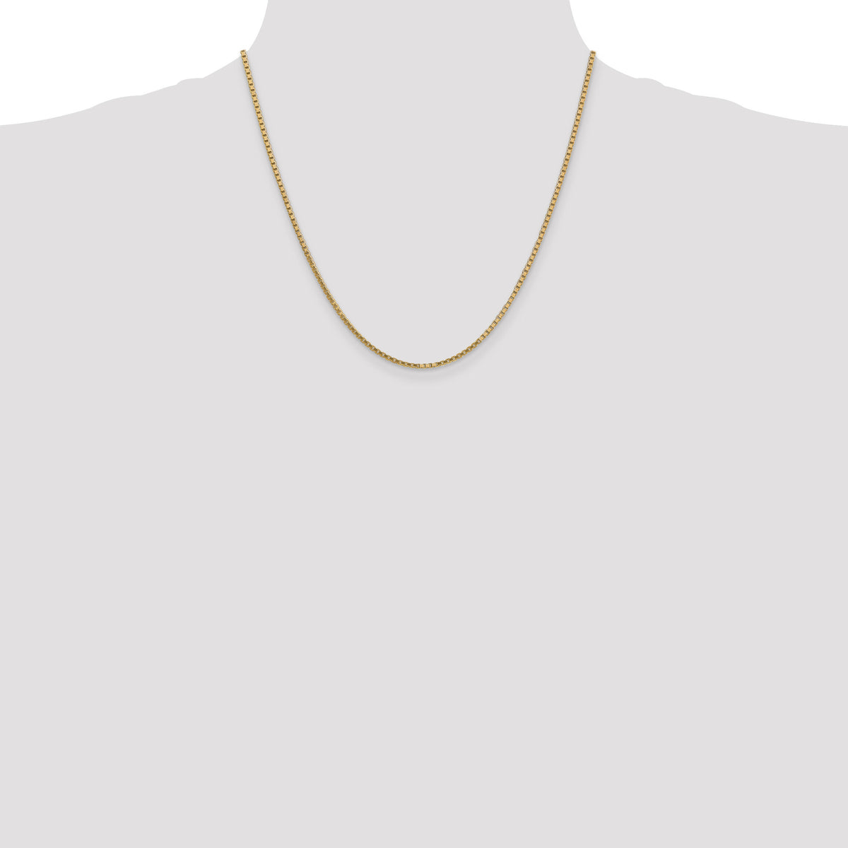 14k 1.9mm Box Chain-BOX200-20