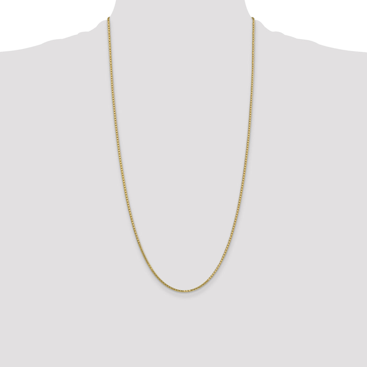 14k 1.9mm Box Chain-BOX200-28