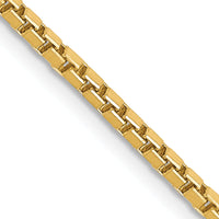 14k 1.9mm Box Chain-BOX200-18