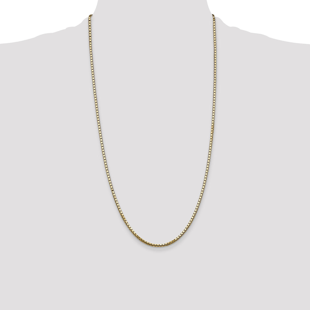 14k 2.5mm Box Chain-BOX250-28