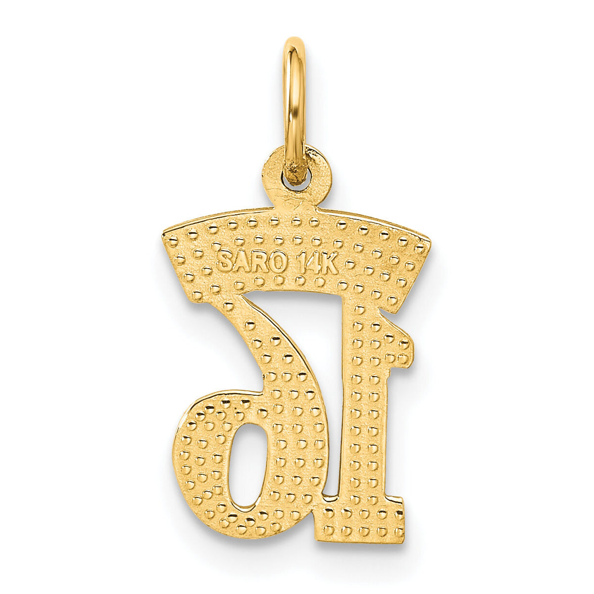14k SWEET 16 Charm-C1004