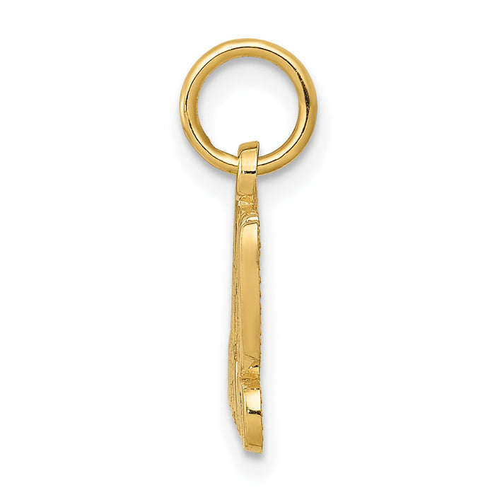 14k I HEART MY HUSBAND Charm-C1038