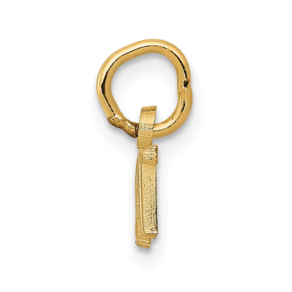 14K Polished BRAT Charm-C1061