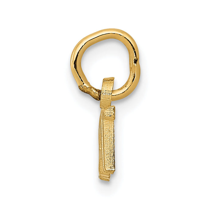 14K Polished BRAT Charm-C1061