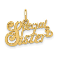 14k SPECIAL SISTER Charm-C1069