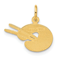 14k Artist Palette Charm-C1087