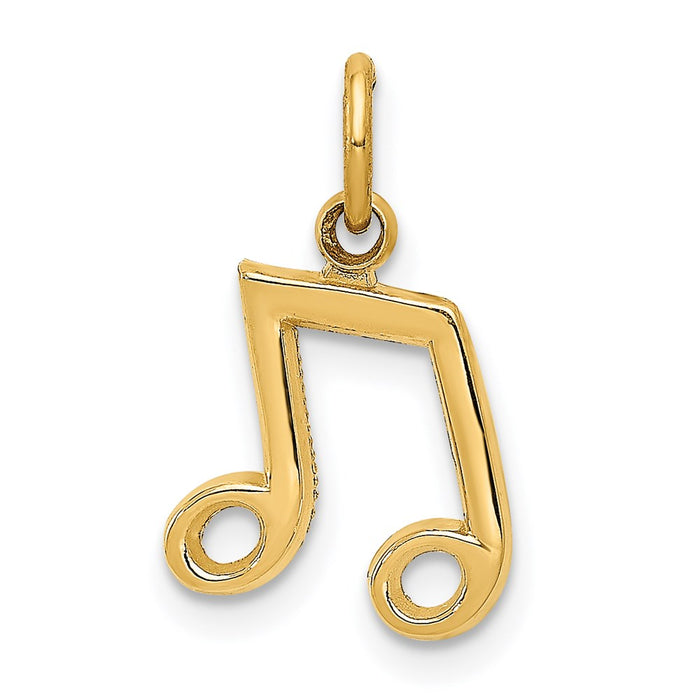 14K Musical Notes Charm-C1094