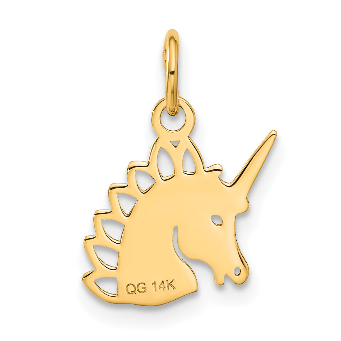 14k Unicorn Charm-C1142