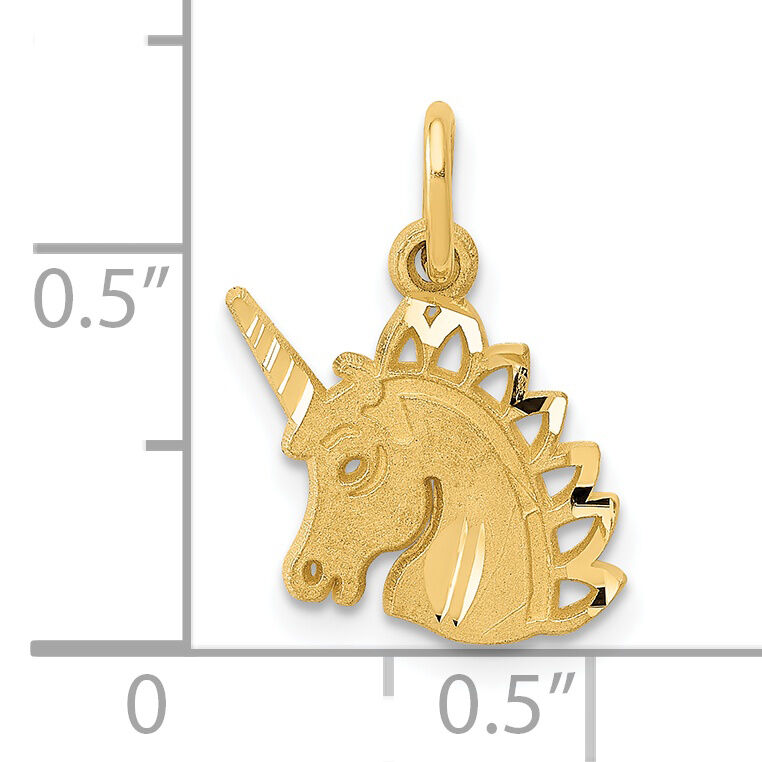 14k Unicorn Charm-C1142