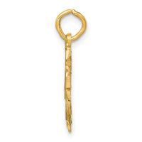 14k Unicorn Head Pendant-C1144