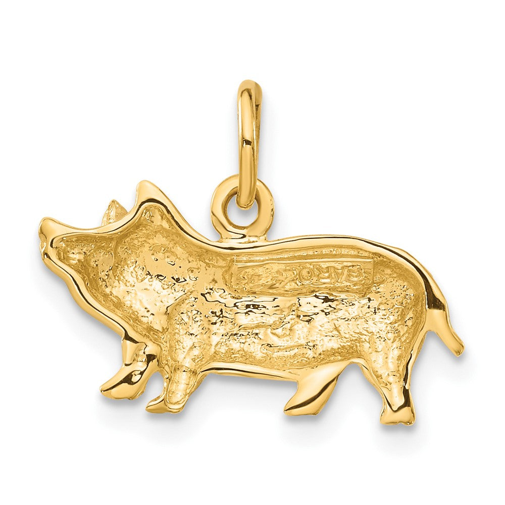 14k Pig Charm-C1160