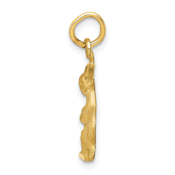 14k Jack Rabbit Charm-C1161