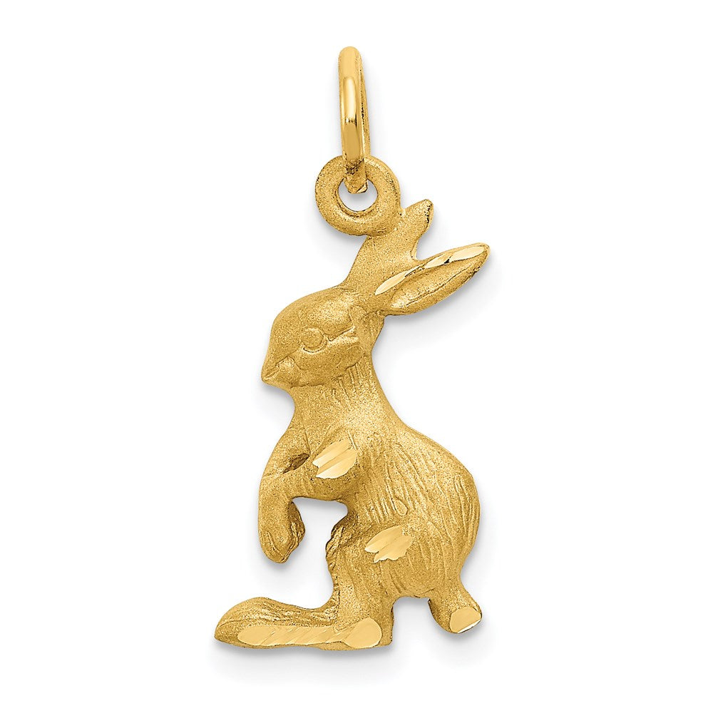 14k Jack Rabbit Charm-C1161