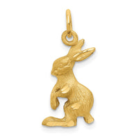 14k Jack Rabbit Charm-C1161
