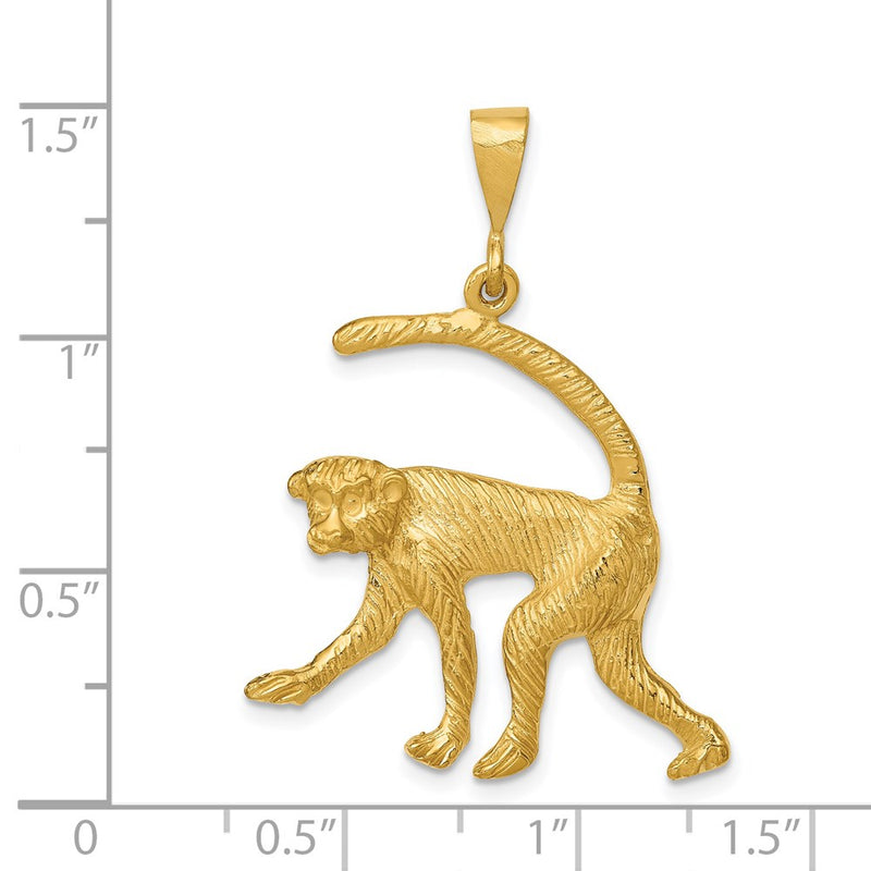 14k Monkey Charm-C1166