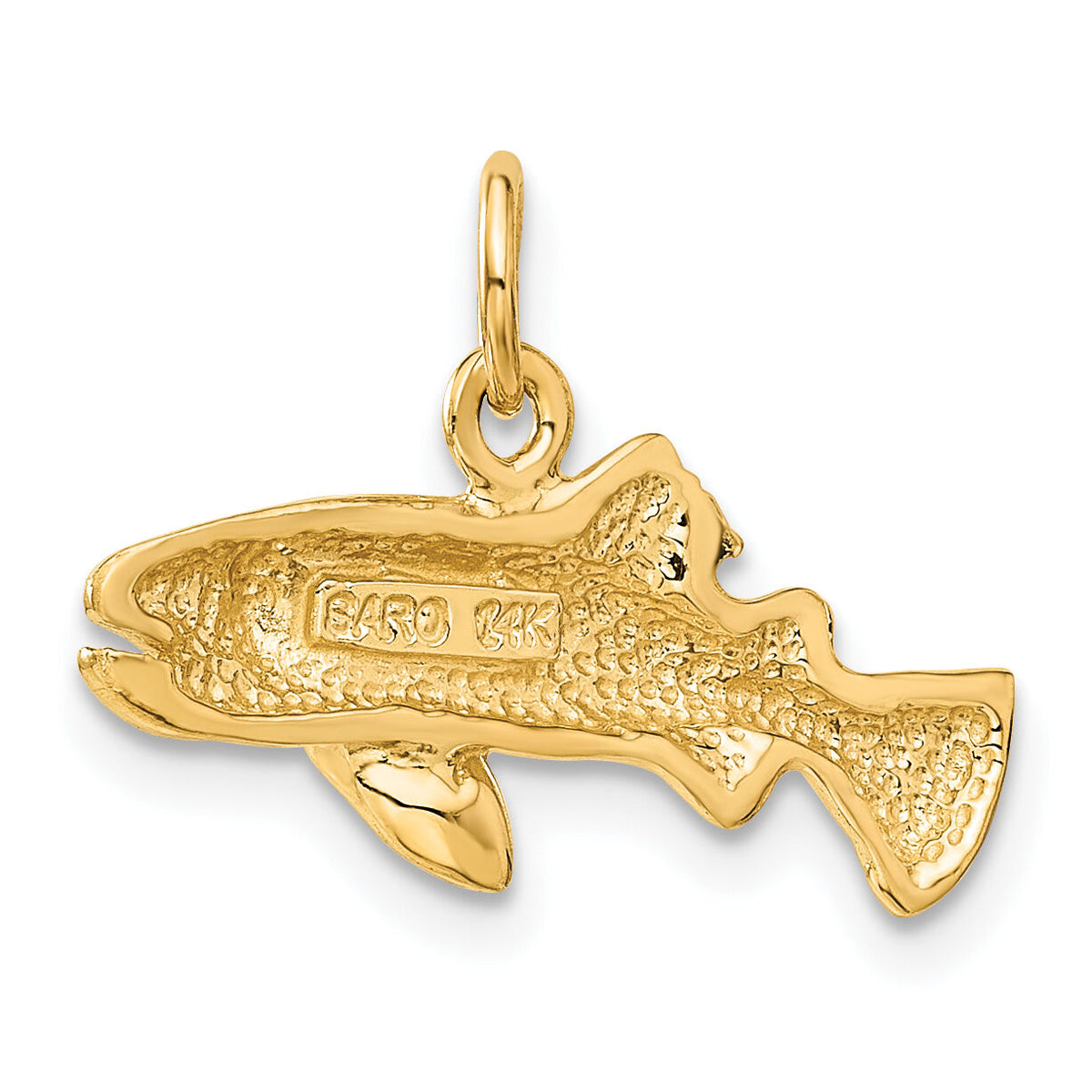 14k Fish Charm-C1192