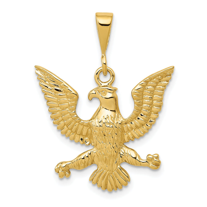 14k Eagle Charm-C1209