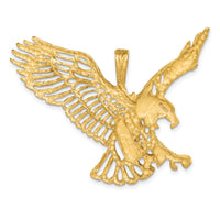 14k Large Eagle Charm-C1216