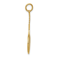 14k Tennis Racquet Charm-C1224