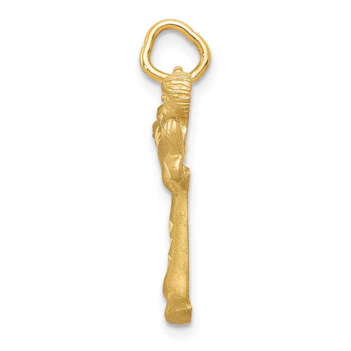 14k Male Karate Charm-C1243