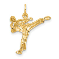 14k Male Karate Charm-C1243