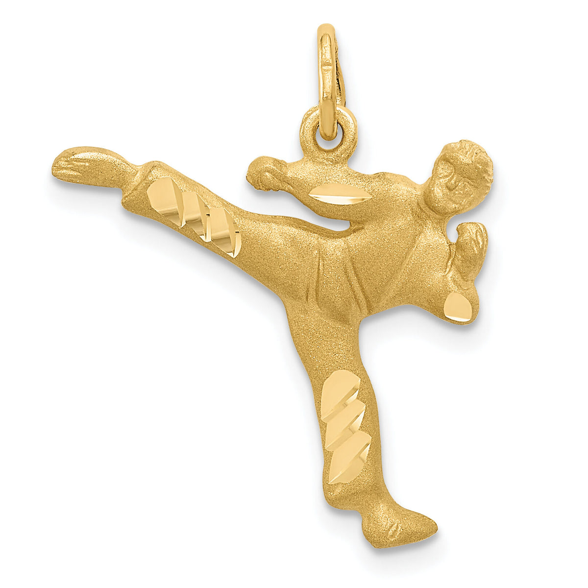 14k Male Karate Charm-C1243