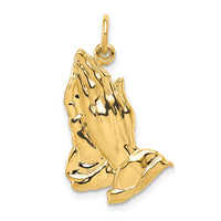 14k Praying Hands Pendant-C1305