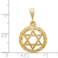 14k Star Of David Charm-C1312