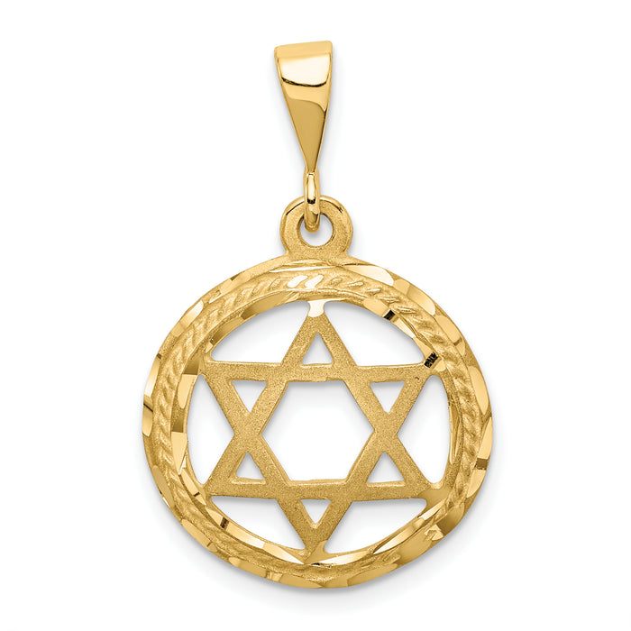 14k Star Of David Charm-C1312