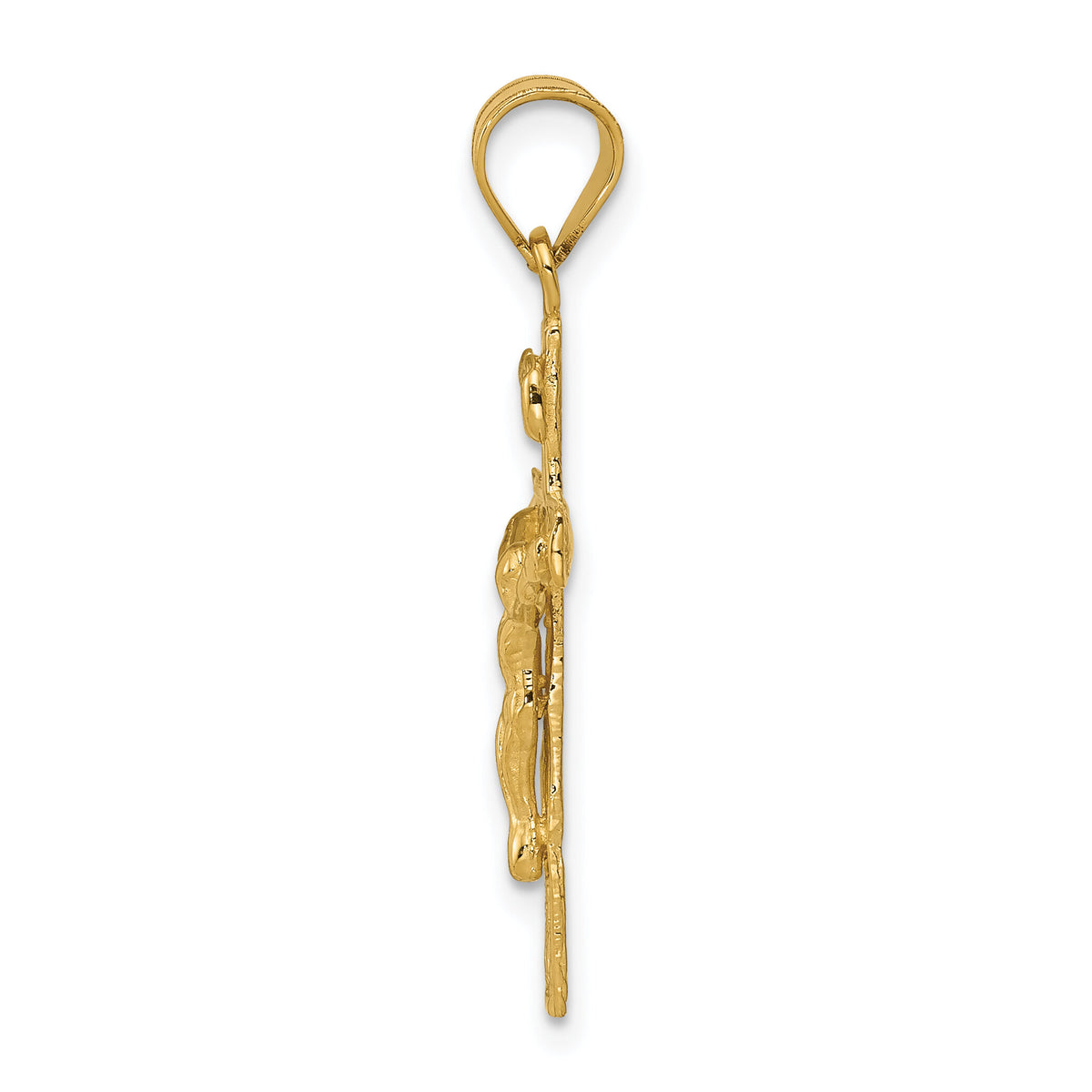 14k INRI Crucifix Charm-C1344
