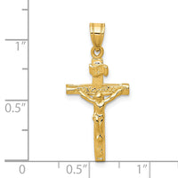 14k INRI Crucifix Charm-C1344