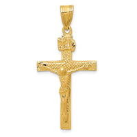 14k INRI Crucifix Pendant-C1346