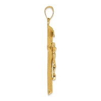 14k Crucifix Charm-C1360