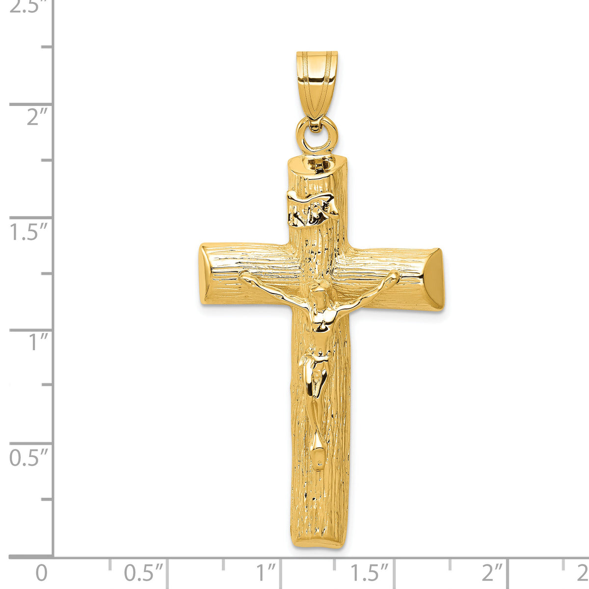 14k Crucifix Charm-C1360