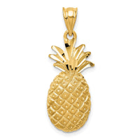 14k Pineapple Charm-C138