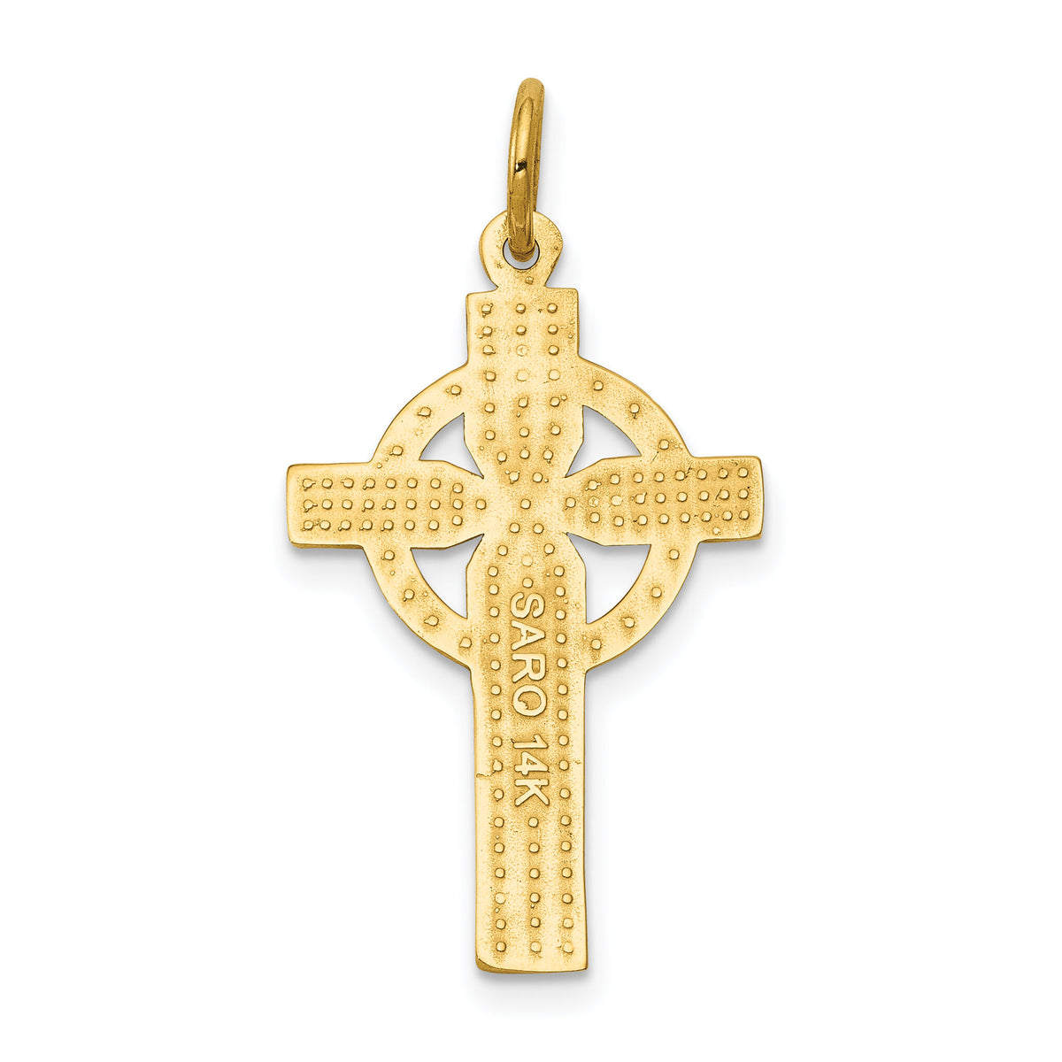 14k Celtic Cross Pendant-C1460