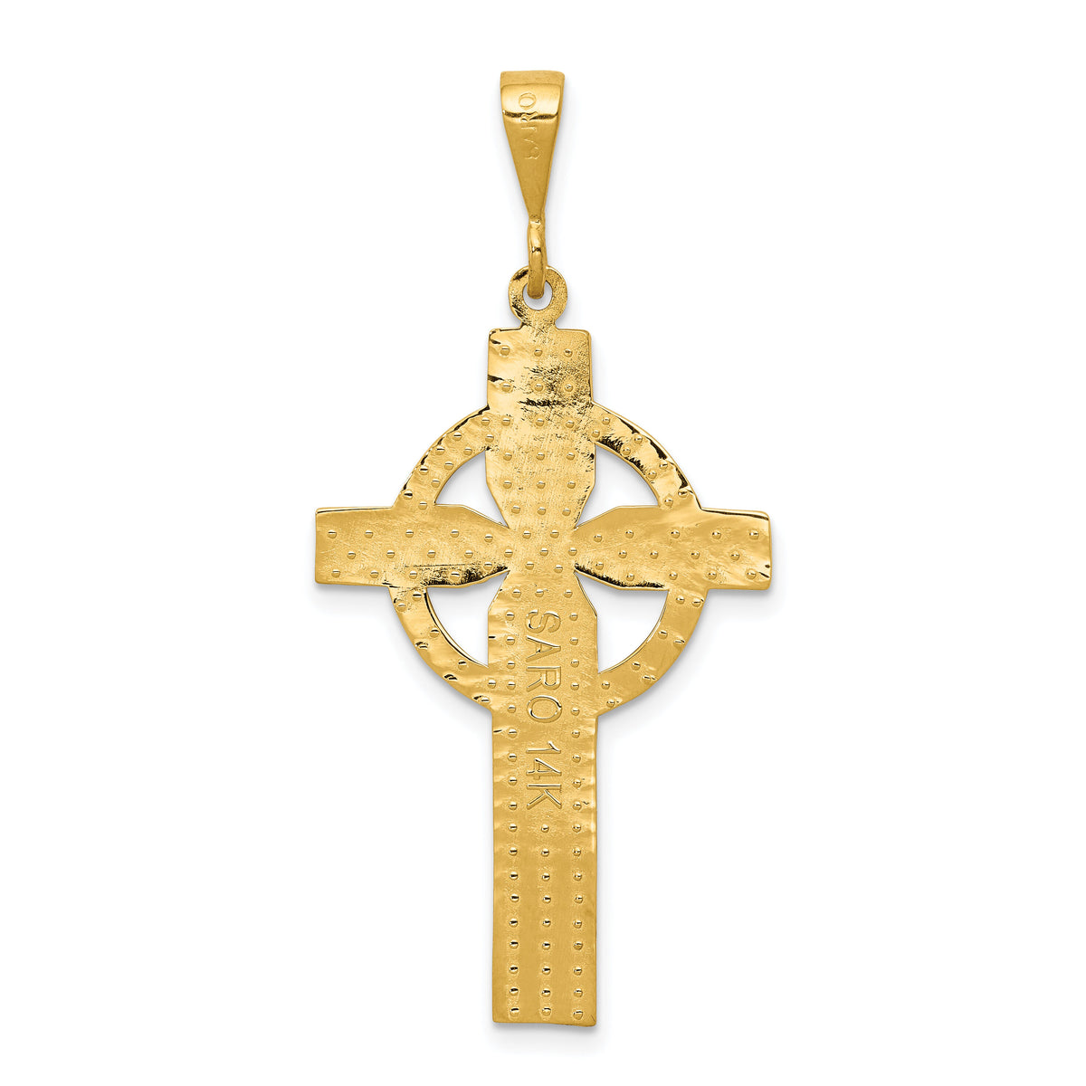 14k Celtic Cross Pendant-C1462