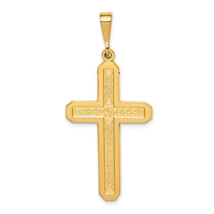 14k Cross Pendant-C1467