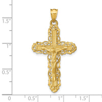 14k Crucifix Charm-C152