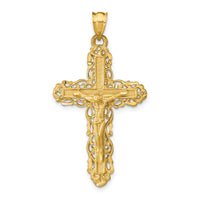 14k Crucifix Charm-C152