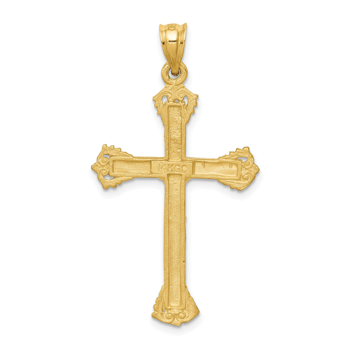 14k Crucifix Charm-C157