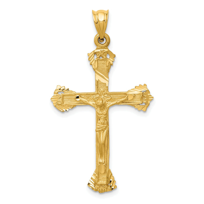 14k Crucifix Charm-C157